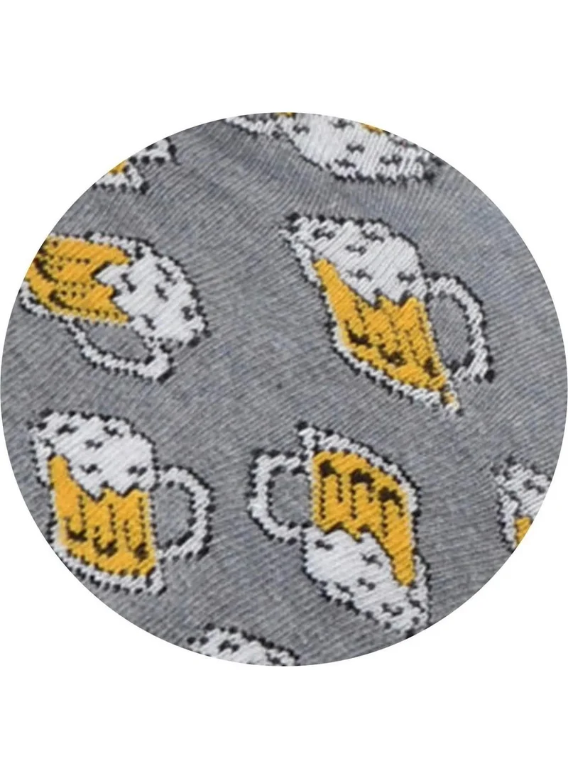 Dode Flora Beer Mug Patterned Socks Long Socks Clb
