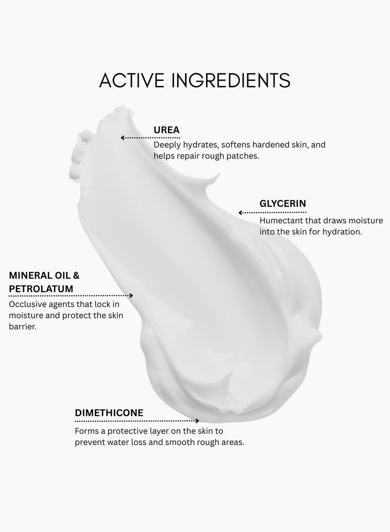 PIME Foot Care Cream 100g x2 | Intensive Moisturizing Cream with Urea & Shea Butter | Repairs Cracked Heels, Dry & Rough Feet | Deep Hydration with Natural Ingredients - Image 2