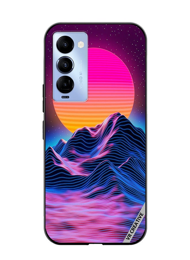 VR CREATIVE Protective Case Cover For Tecno Camon 18/18 P Nature Design Multicolour - Image 1