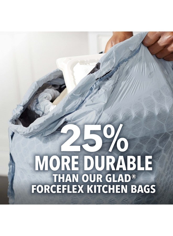 Glad ForceFlex MaxStrength with Clorox Trash Bags, 13 Gal, Mountain Air, 90 Ct, Pack May Vary - Image 3