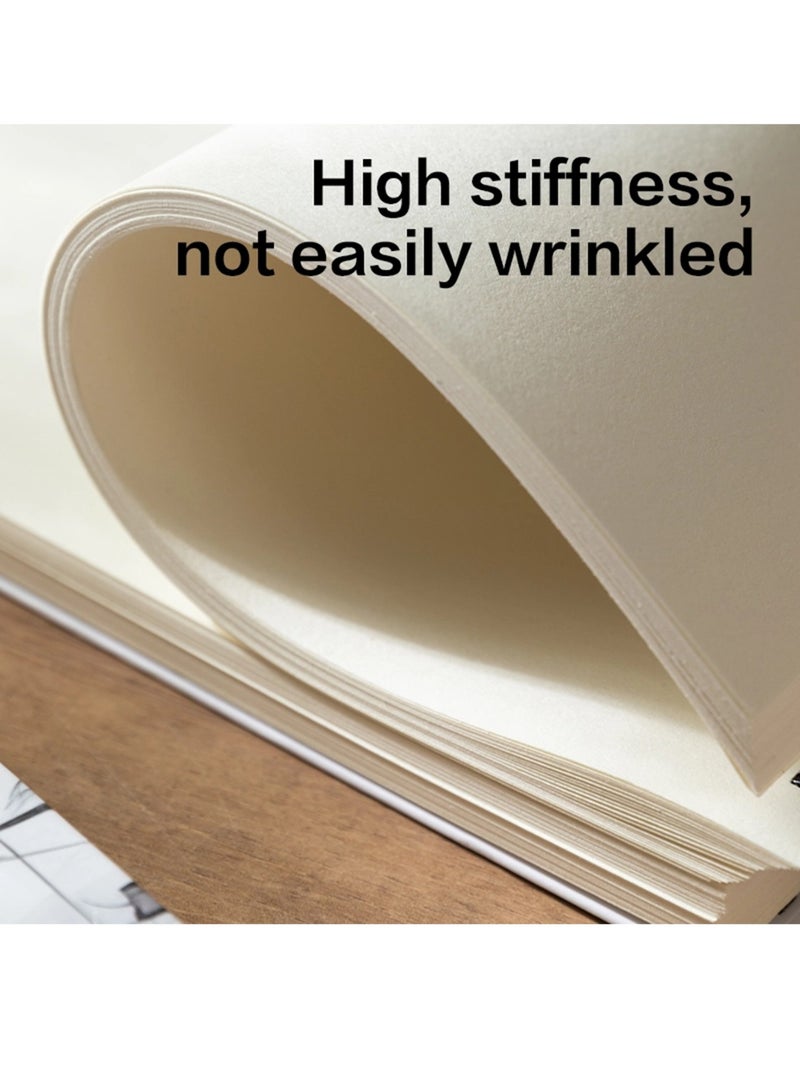 Dmast A4 Size Spiral Sketch Book With 60 Sheets 160gsm Thickness - Image 3