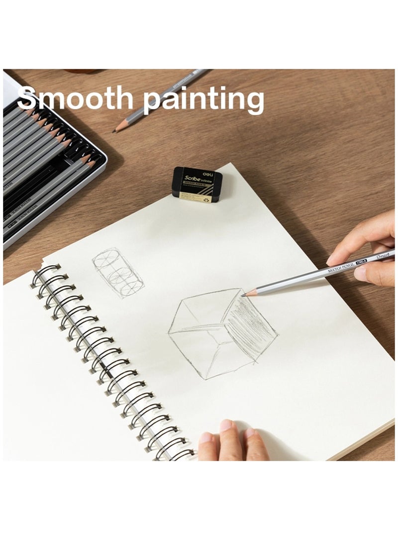 Dmast A4 Size Spiral Sketch Book With 60 Sheets 160gsm Thickness - Image 4