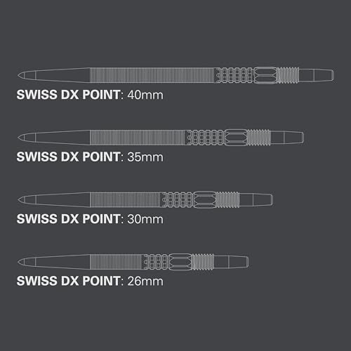 Target Darts Swiss Point DX Dart Points 3 Pack Set of Tips 26mm Black Change Dart Swiss Point Professional Darts Accessories SP Dart Tip Removal - Image 3