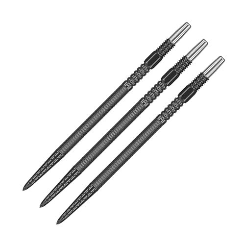 Target Darts Swiss Point DX Dart Points 3 Pack Set of Tips 26mm Black Change Dart Swiss Point Professional Darts Accessories SP Dart Tip Removal - Image 1