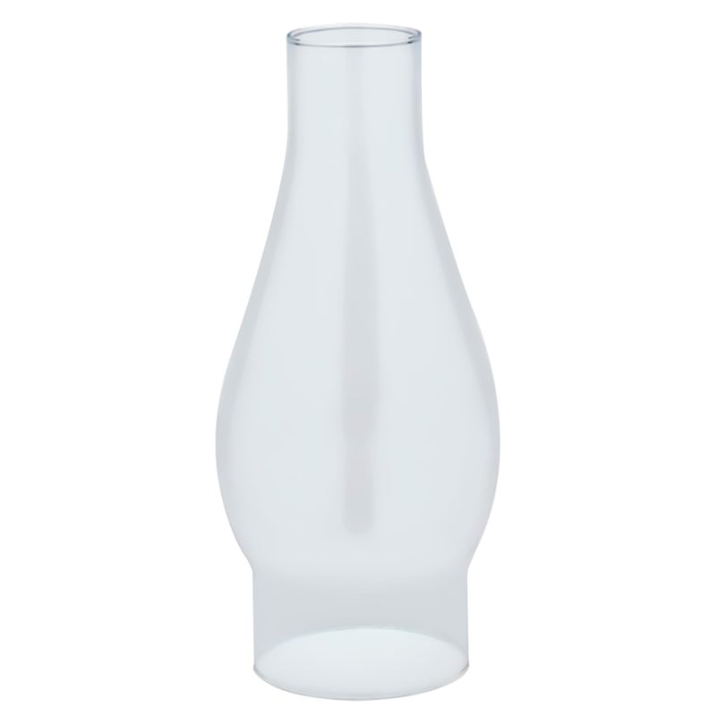 OHLECTRIC 258Inch Handblown Clear Glass Chimney for Oil Lamp Use with Converted Electric Lamps Ideal Replacement Shade for Oil Lamps 1Pack OL39179