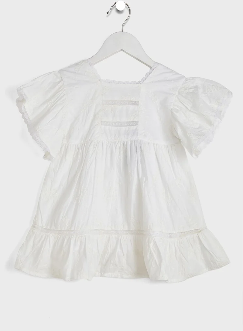 Ripples Solid Dress