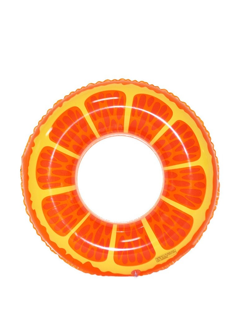 Swiming Ring for Kids & Adults Swim Tubes Fruit Inflatable Pool Floats PVC Pool Tube Rings Swim Tubes Floaties Toys for Beach Party,Swimming,Water Park(80#)  - Image 1