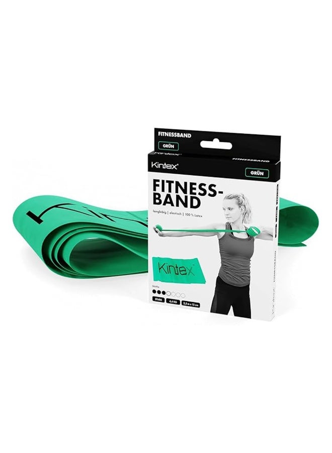 Kintex Fitness Elastic Band - Green Color, Size 15 * 250cm