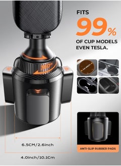 Lisen LISEN Cup Holder Phone Mount - No Shaking - Rock Solid for Cars, Trucks, SUVs, Compatible with iPhone 15 14 13 Plus Pro Max and All 4-7'' Samsung Phones.  - Image 5