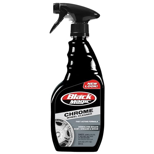 Black Magic 120005 Chrome Wheel Cleaner, 23 oz. - Image 1