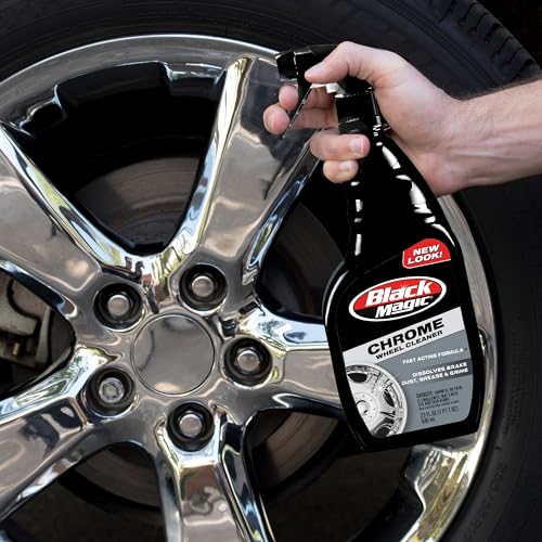 Black Magic 120005 Chrome Wheel Cleaner, 23 oz. - Image 2