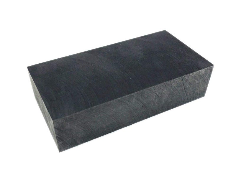 OTOOLWORLD 99.9% Purity Graphite Ingot Block EDM Graphite Plate Milling Surface (100MMx50MMx25MM) - Image 1