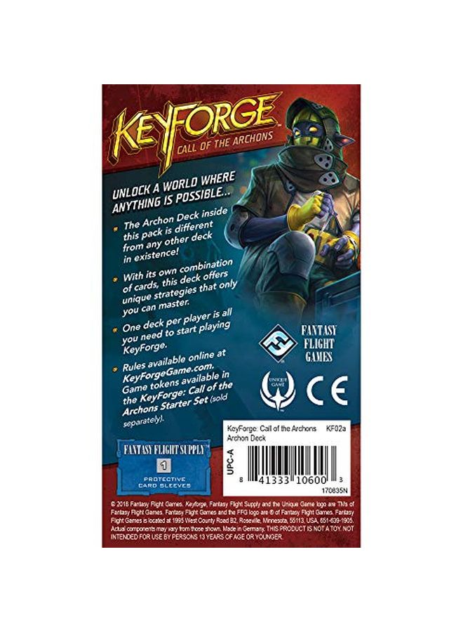 Fantasy Flight Games Ffg Key Forge Call Of The Archons Deck Kf02A - Image 2