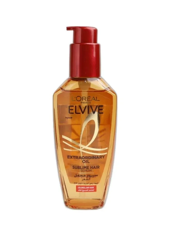 لوريال باريس زيت الفيف اكسترا اورديناري للشعر المصبوغ 100 مل