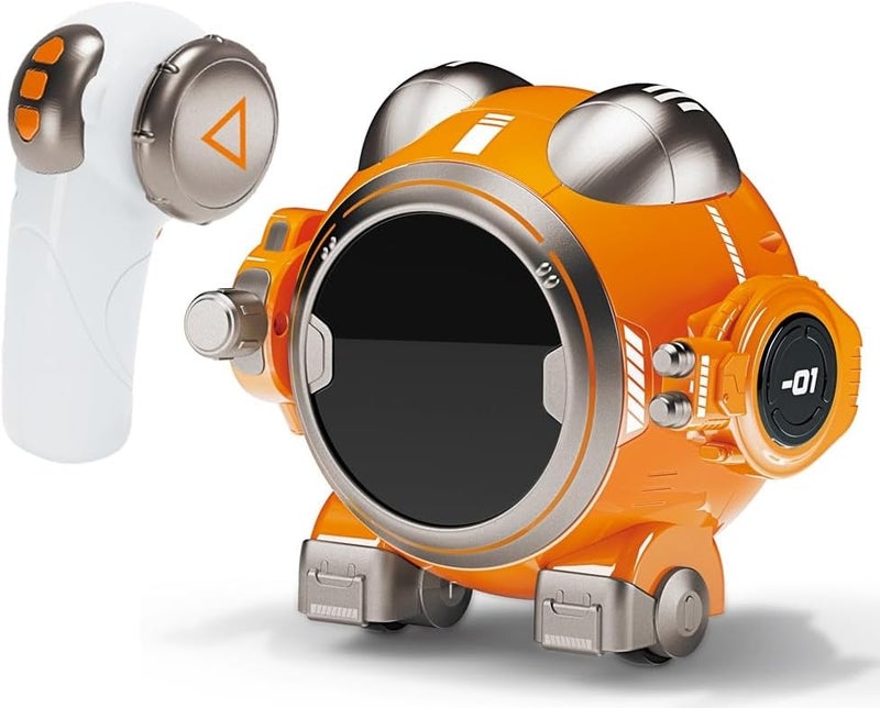 008 Smart Robot Toy with Remote Control, Orange