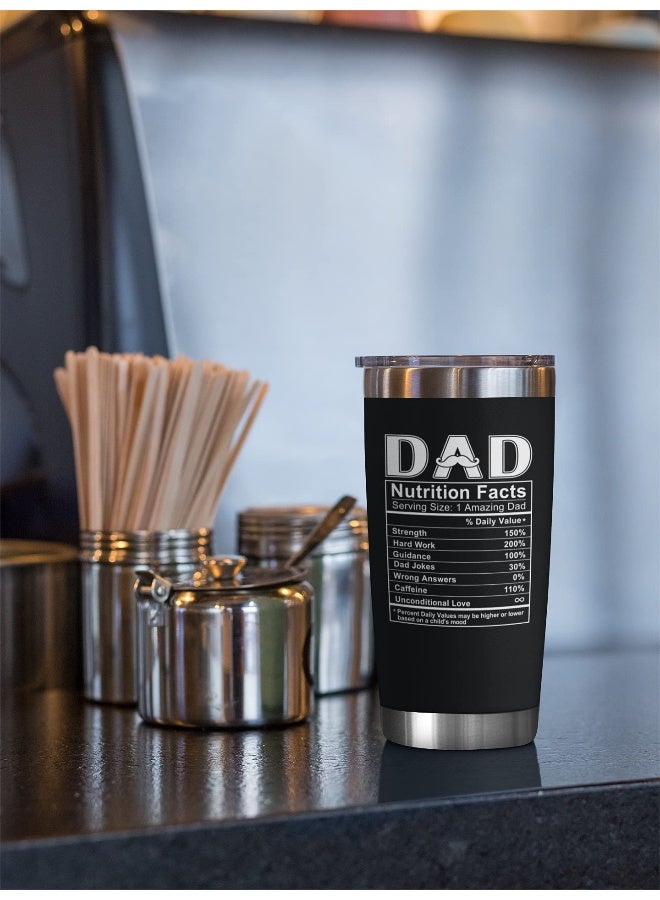 NewEleven Christmas Gift For Dad - Birthday Gifts For Dad From Daughter, Son, Kids - Husband Gifts - Birthday Present Ideas For Father, Husband, Son - 20 Oz Tumbler - Image 4