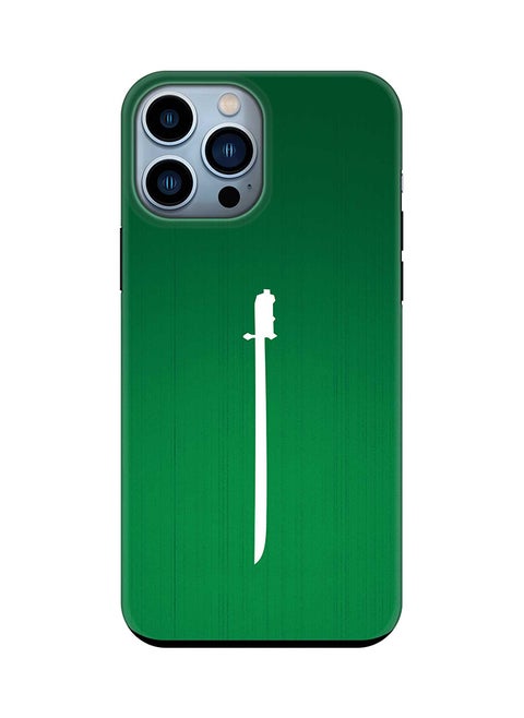 Tough Pro Series Case for Apple iPhone 14 Pro Max Dual Layer hybrid PC & TPU Customized Mobile Cover Shield with inner TPU protection Matte Finish - Sword Of Saudi