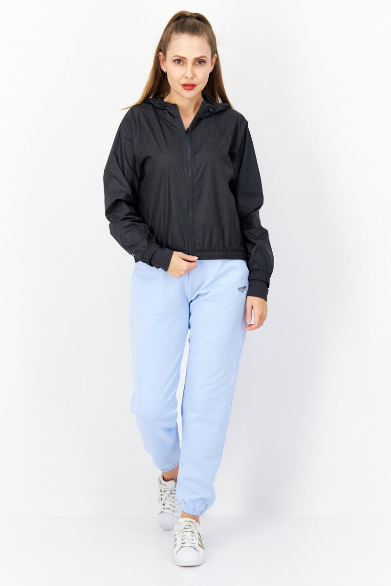 Adidas Women Sportswear Fit Long Sleeve Training Hooded, Black - Image 4