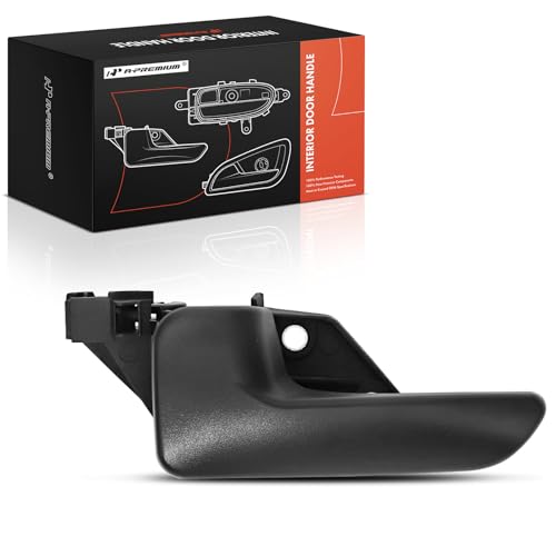 A-Premium APremium Front Left Driver Side Interior Door Handle Compatible with Ram ProMaster 1500 2500 3500 20142021 Black Replace 1ZA11JXWAB 1ZA11JXWAA - Image 1