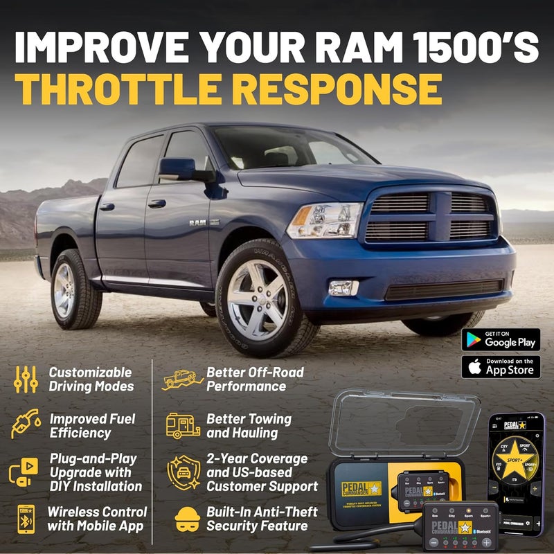 Pedal Commander Throttle Response Controller for Dodge Ram - Image 2