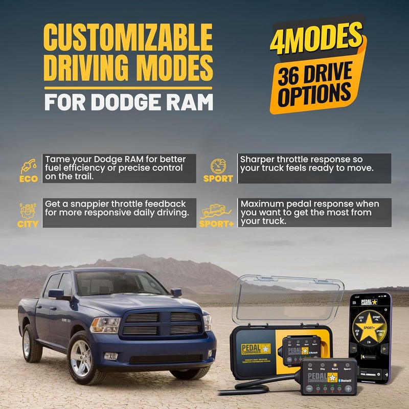 Pedal Commander Throttle Response Controller for Dodge Ram - Image 5