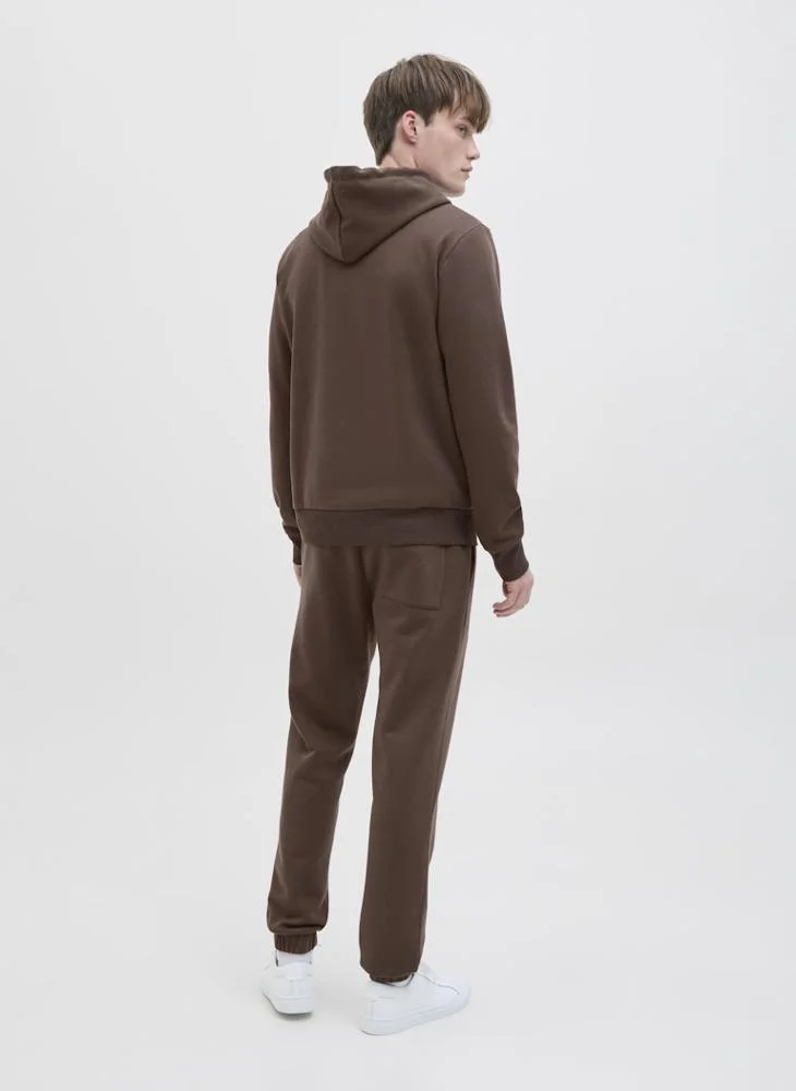 ج ج ريبل Brebel Logo Sweat Hooded Sweatshirt
