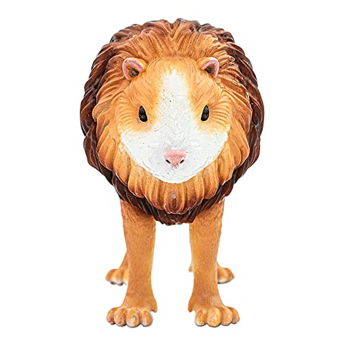 Randimals Lion Figurine Toy Hamster Face 5 Premium Hard Rubber Animal Action Figure Toy Hybrid Friend Encourages Adventure Imagination - Image 1