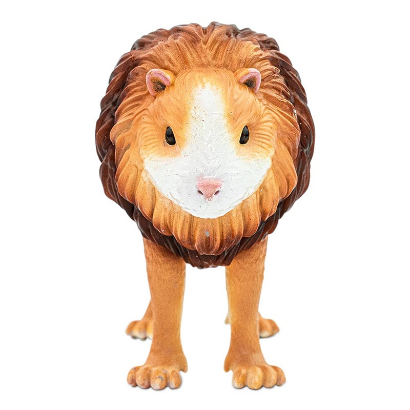 Randimals Lion Figurine Toy Hamster Face 5 Premium Hard Rubber Animal Action Figure Toy Hybrid Friend Encourages Adventure Imagination - Image 3