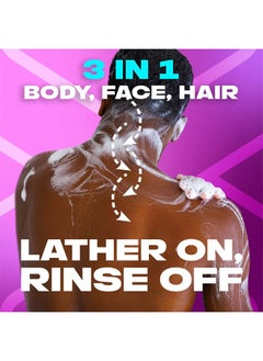 Axe Excite Crisp Coconut And Black Pepper Scent Body Wash 400ml  - Image 3