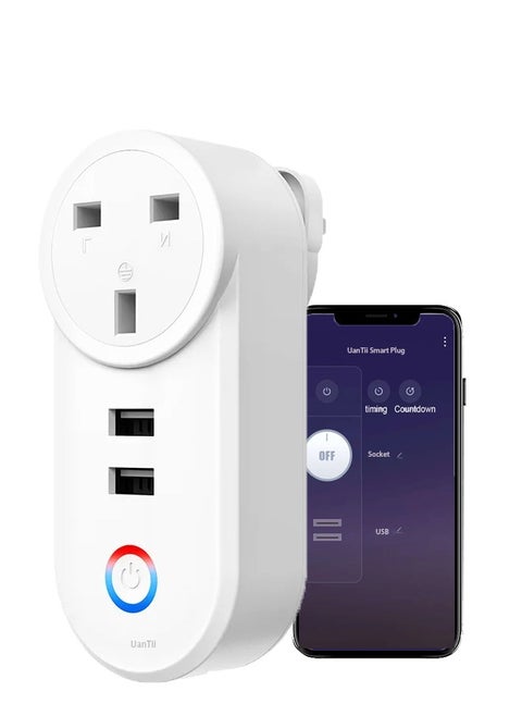 Smart Plug Tuya WIFI Socket Timing Schedule Smart Wireless Outlet