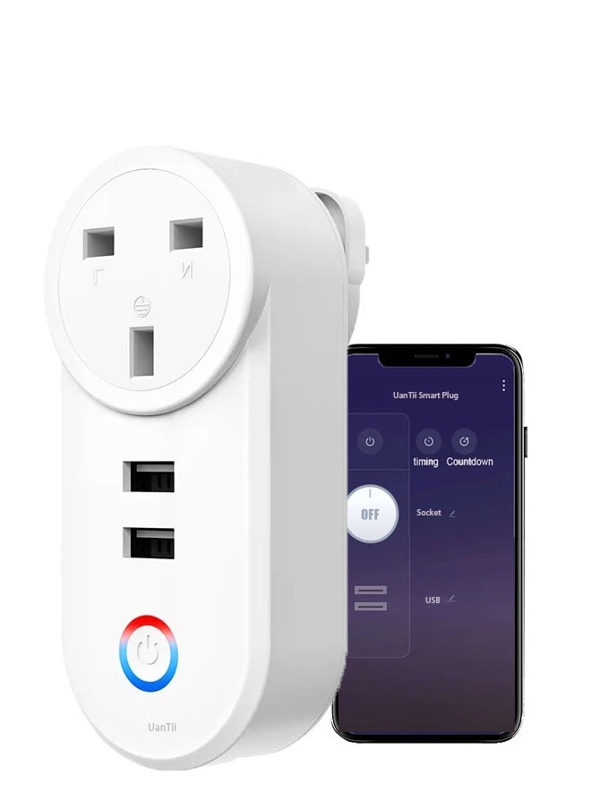 Smart Plug Tuya WIFI Socket Timing Schedule Smart Wireless Outlet