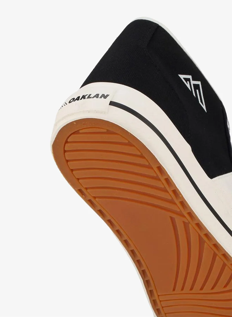 Oaklan By Shoexpress BLACK Women Striped Lace-Up Sneakers for Women | Best Price UAE