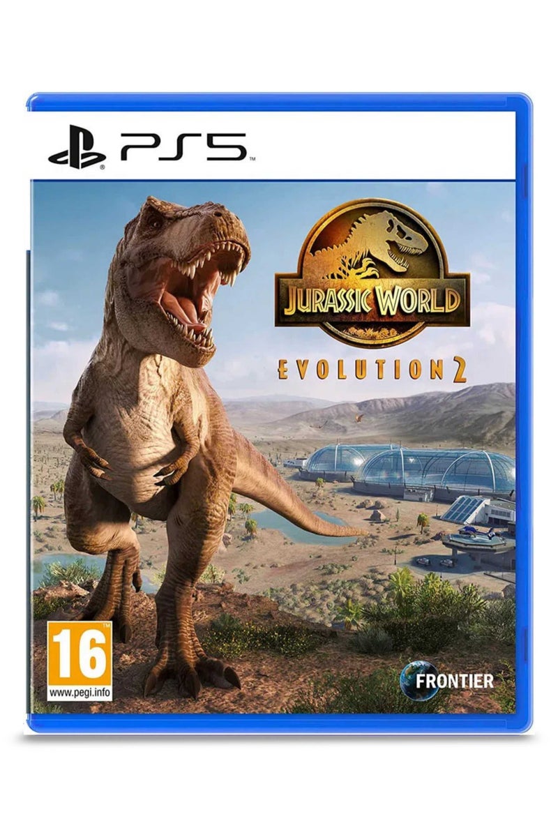 فرونتير Jurassic World Evolution 2 - بلايستيشن 5 - لعبة محاكاة إدارة حديقة الديناصورات - playstation_5_ps5 - Image 1