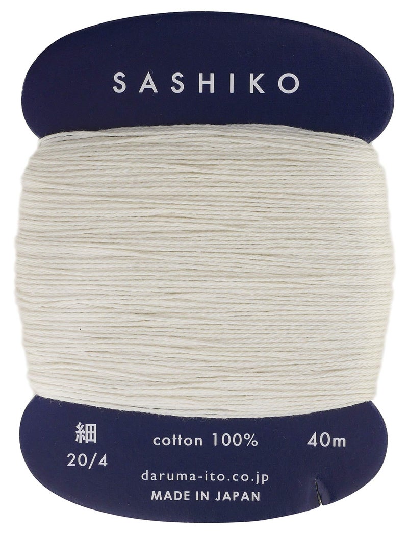 Daruma Sashiko Thread Card 202 Thin 40 Meter 1