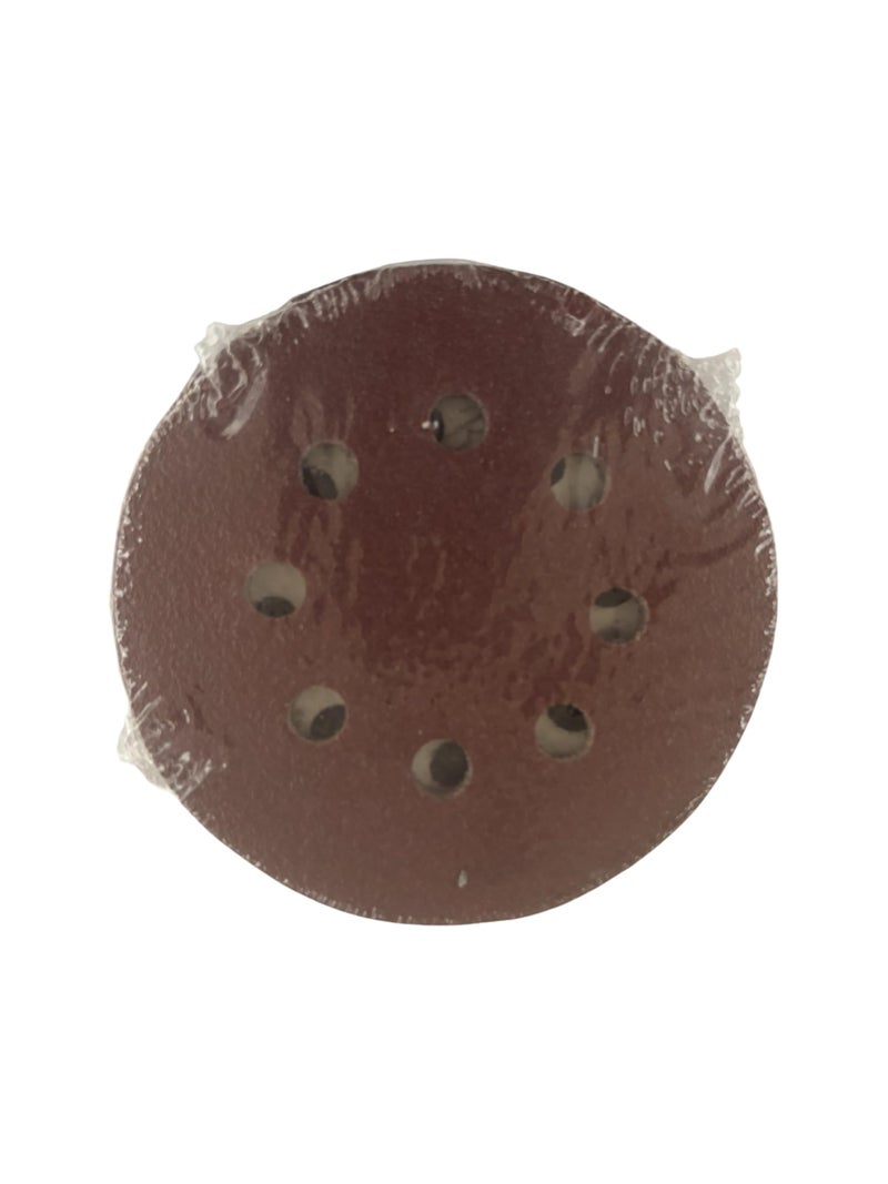 Jon Bhandari Tools Sanding Disc 5 Inch – 8 Hole Hook & Loop Sandpaper for Orbital Sander – Heavy Duty Sanding Pad for Wood, Metal, Paint, Rust & Surface Preparation – 25PCS (5 inch, 320, Extra Fine) - Image 2