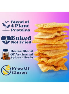 Soul Pantry Himalayan Pink Protein Chips, High Protein, Low Calorie, Gluten-Free, Non-GMO, Organic Pack of 3  - Image 3