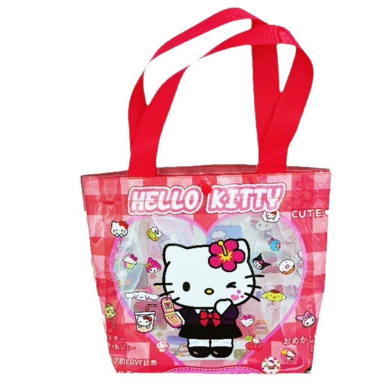 Cute Cartoon Waterproof PVC Shoulder Bag - Image 1