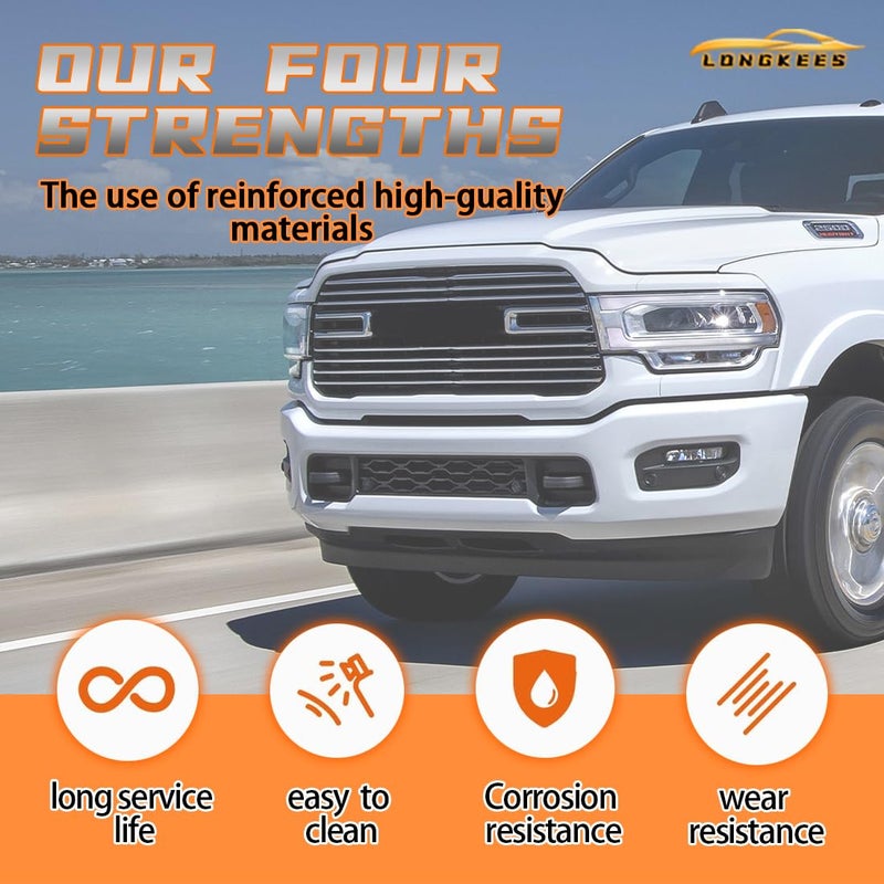 LONGKEES Retractable Rear Bed Step FIT 2019-2024 Dodge Ram 1500 DT New Body Style w/Dual Exhaust, Driver Side Tailgate Bumper Step, Replaces 82215289AG 82215289AH - Image 5