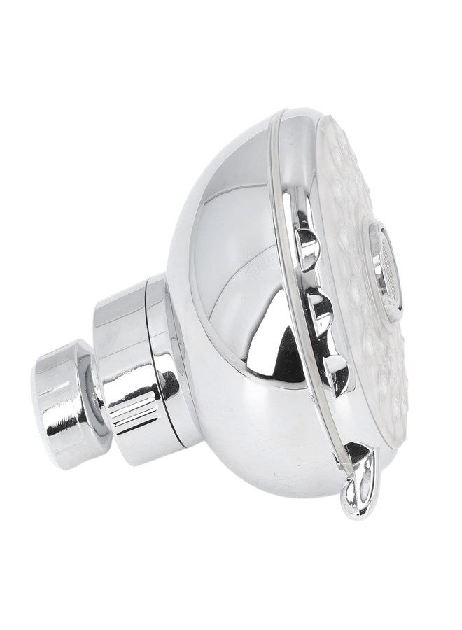 جاروزا رأس دش LED مزود بإضاءة 3 ألوان يتم التحكم في درجة حرارتها تلقائيًا مع رأس دش مطري LED ثابت مع خيط خارجي G1/2 للحمام - Image 2