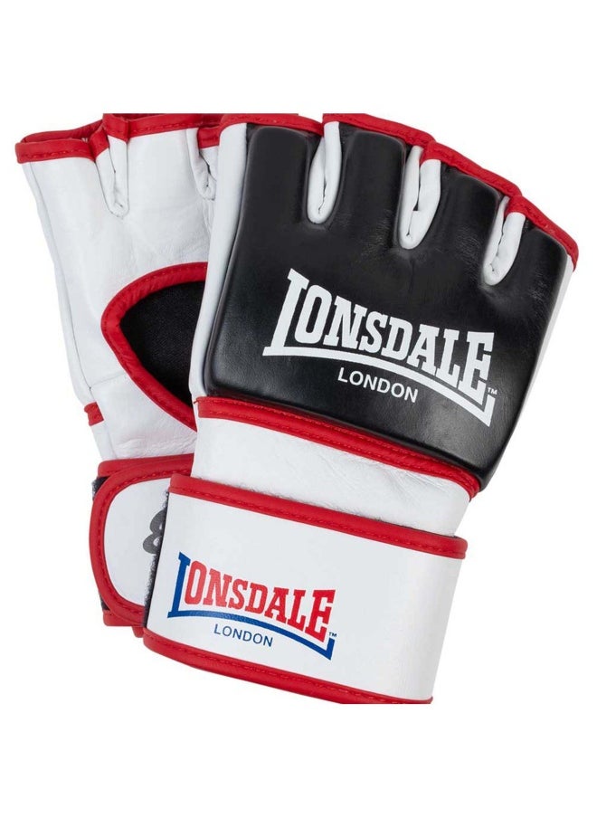 Lonsdale Harlton Mma Gloves Black/White L  - Image 1