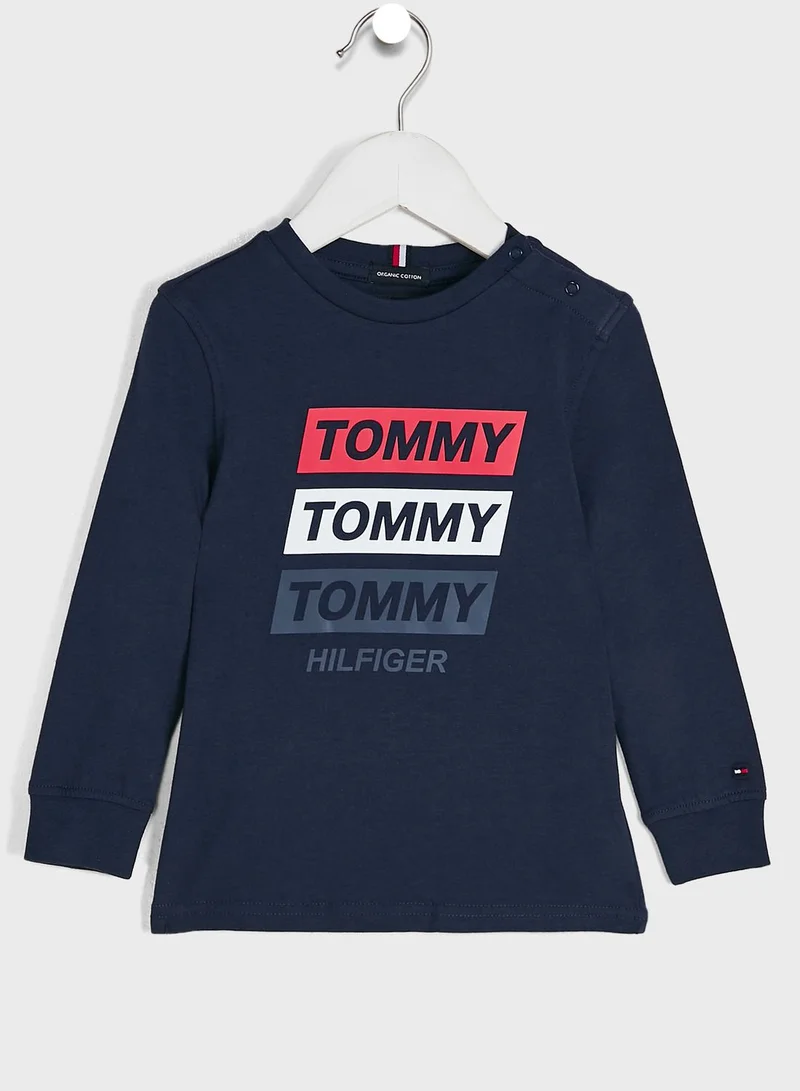 TOMMY HILFIGER Kids Fun Artwork T-Shirt