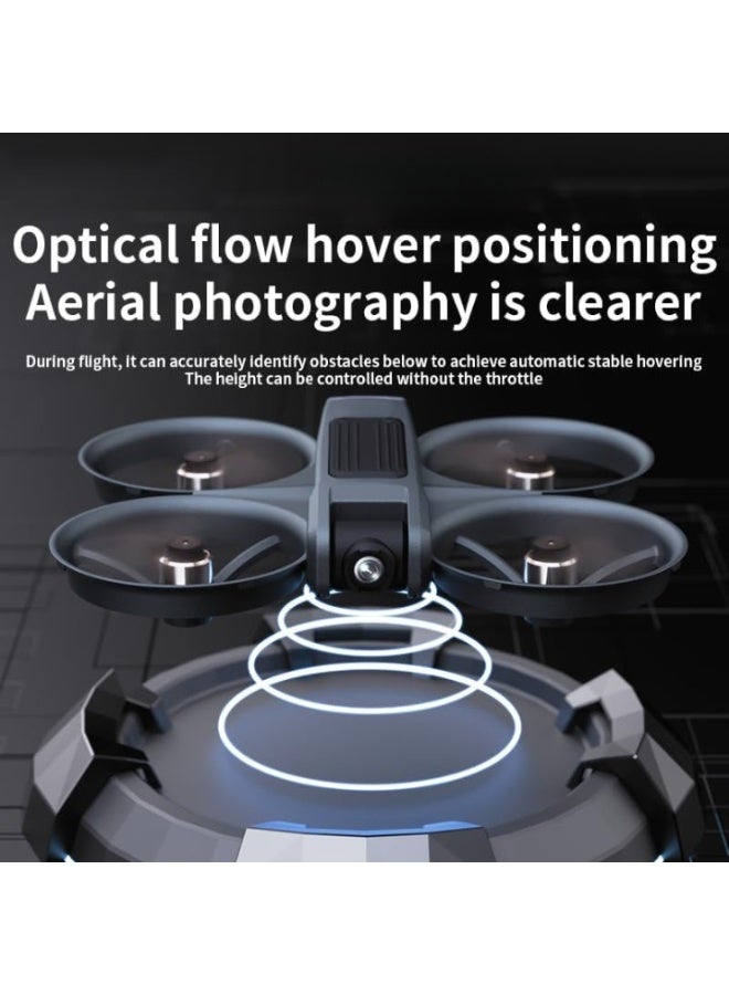 ريبنيو طائرة بدون طيار مزودة بنظارات الواقع الافتراضي، وكاميرا بدقة 4K مع خاصية تثبيت الارتفاع بالتدفق البصري، ومحرك بدون فرش، ومفتاح كاميرا مزدوج، وإمكانية ضبط السرعة، وإمكانية الدوران ثلاثي الأبعاد. - Image 4