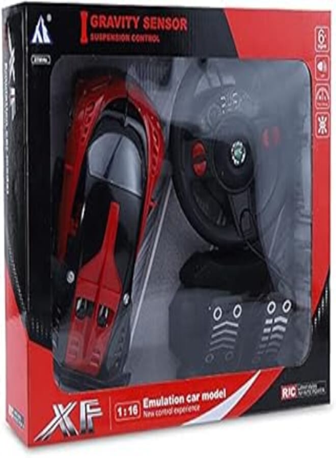 Gravity Sensor 1-16 Emulation car Model With Steering Wheel