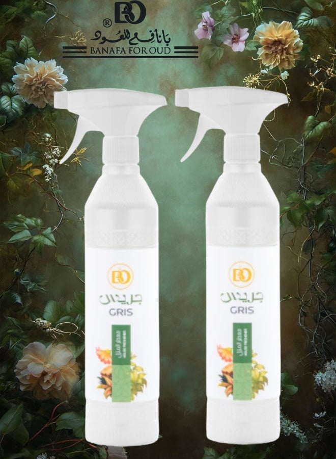 Banafa 2 Pieces Gris Air Freshener 500ML - Image 1