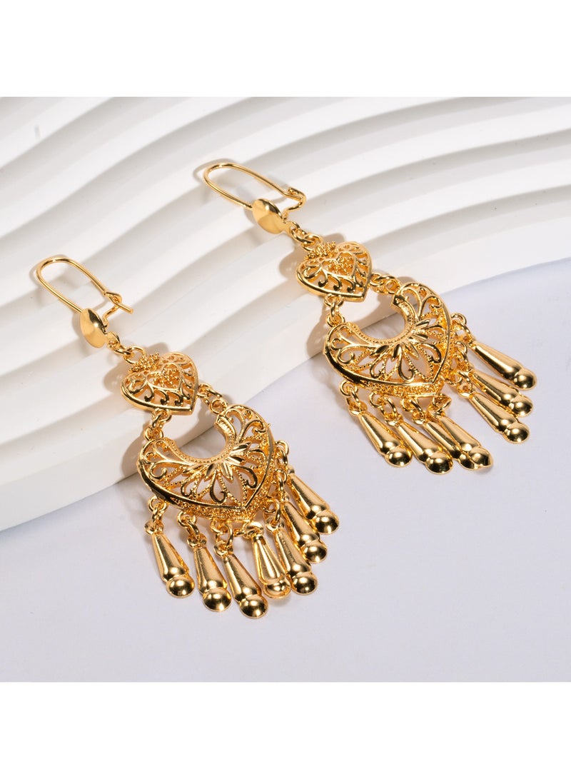 JOOLI Ladies Jewelry Earrings Gold UAE Popular Wedding Gift Women Fashion - Image 5