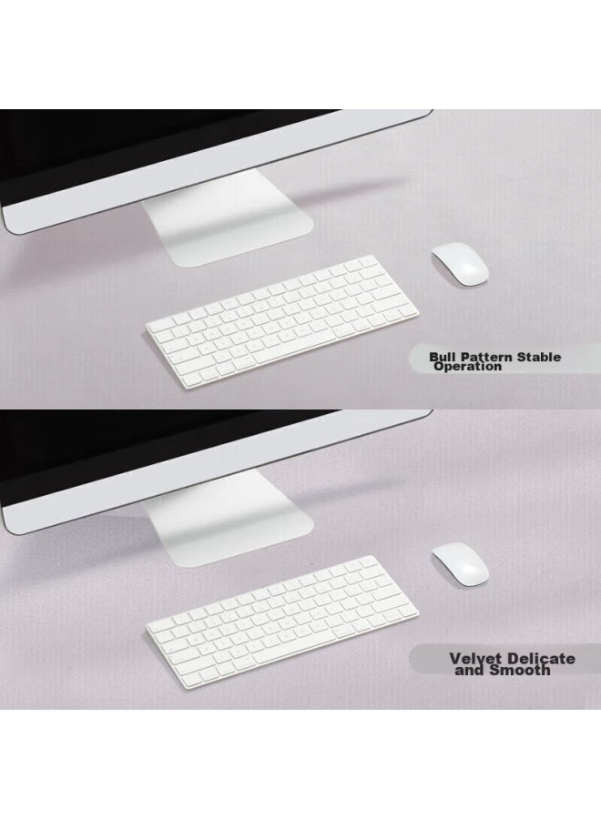 Bubm Mouse Pad, Extra Large Office Desk Pad, Laptop Pad, Keyboard Pad, Office Writing Desk Pad, Gaming Home Pad, Waterproof Mat, 100*50cm, Dark Gray - Image 5