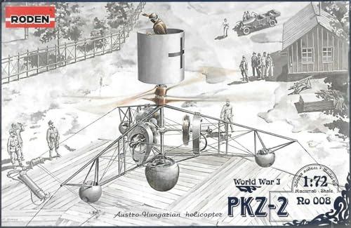 Roden PKZ2 Helicopter Model Kit - Image 1