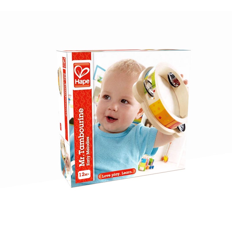 Hape - Mr. Tambourine Toy - Image 1