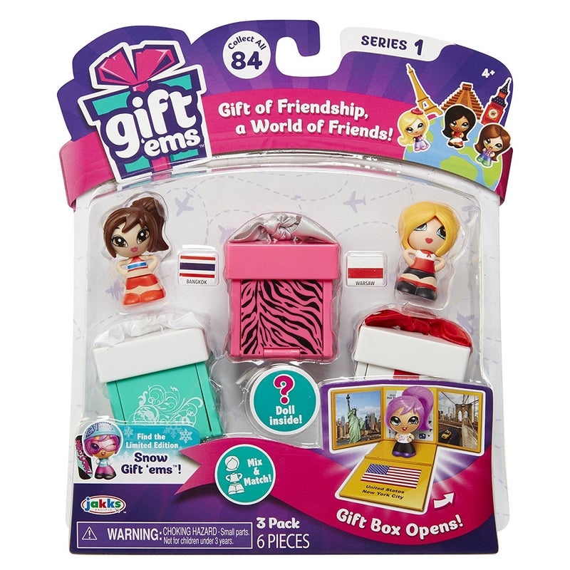 Gift 'Ems - Pack Of 3 Series 1 Gift Box Assorted - Pack May Vary - Image 1