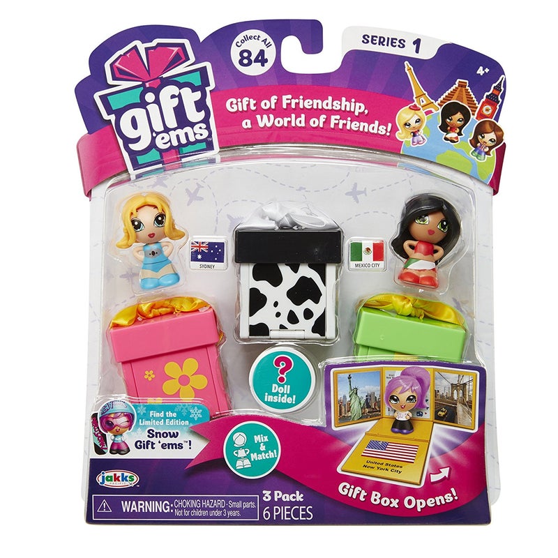 Gift 'Ems - Pack Of 3 Series 1 Gift Box Assorted - Pack May Vary - Image 1